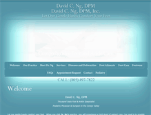 Tablet Screenshot of davidcngdpm.com